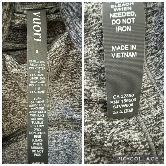 Vuori Halo Essential Tank Midi Dress Activewear Gray Built In Bra Size Small - Picture 11 of 11